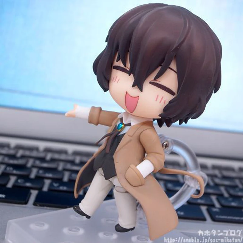 

Anime Bungo Stray Dogs Figure Dazai Osamu 657 Action Figure Nendoroid Toy 10cm KT4131