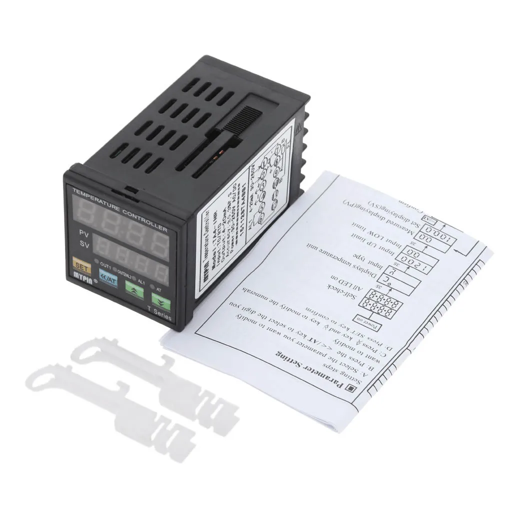 

MYPIN TA4-INR 90-260V AC/DC Digital PID Temperature Controller 4-20mA Analogue Output Alarm Thermostat Control