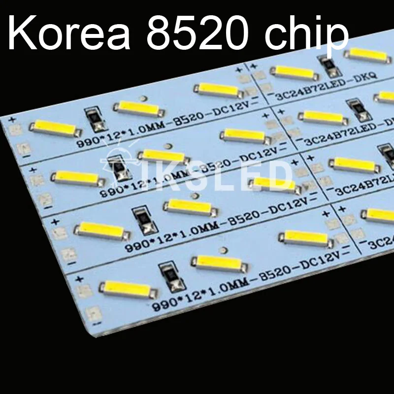 Лидер продаж 50 см * 5 шт. супер яркий Жесткий барный светильник DC12V36 led SMD 8520