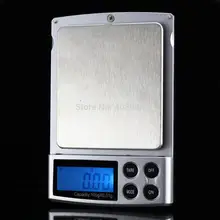 100 шт. компанией DHL FedEx 500 г 0.01 г Электронный ювелирные весы карман Баланс грамм diamond Золото Кухня Взвешивание с кожа чехол