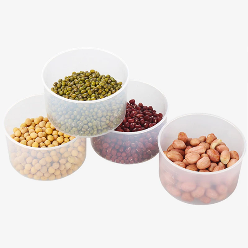 3л большой емкости прозрачный пластиковый уплотнитель грубой крупы бак для хранения кухонный инструмент для хранения