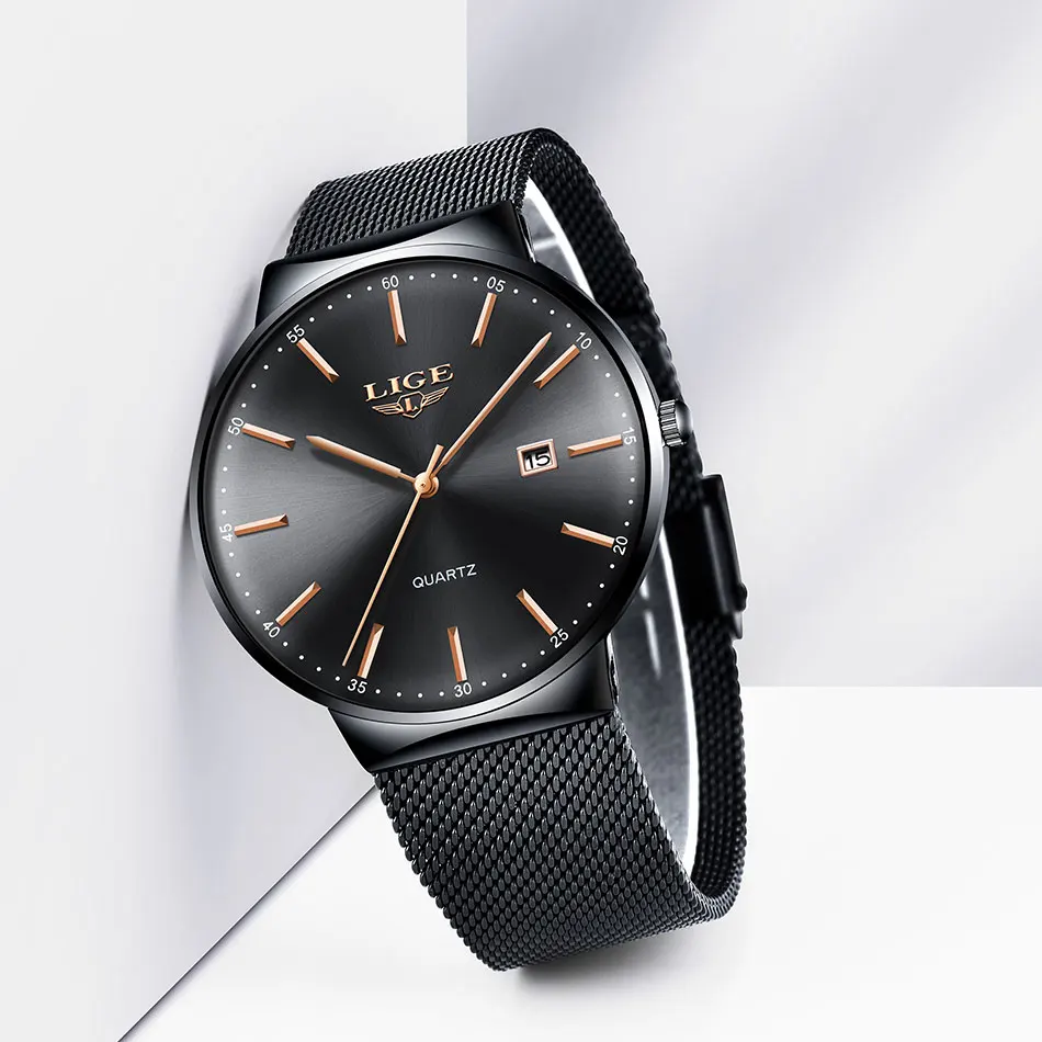 Lige для мужчин часы 2018 часы лучший бренд класса люкс для женщин часы relogio elogio nibosir north edgewatch инструменты reloj Для женщин часы