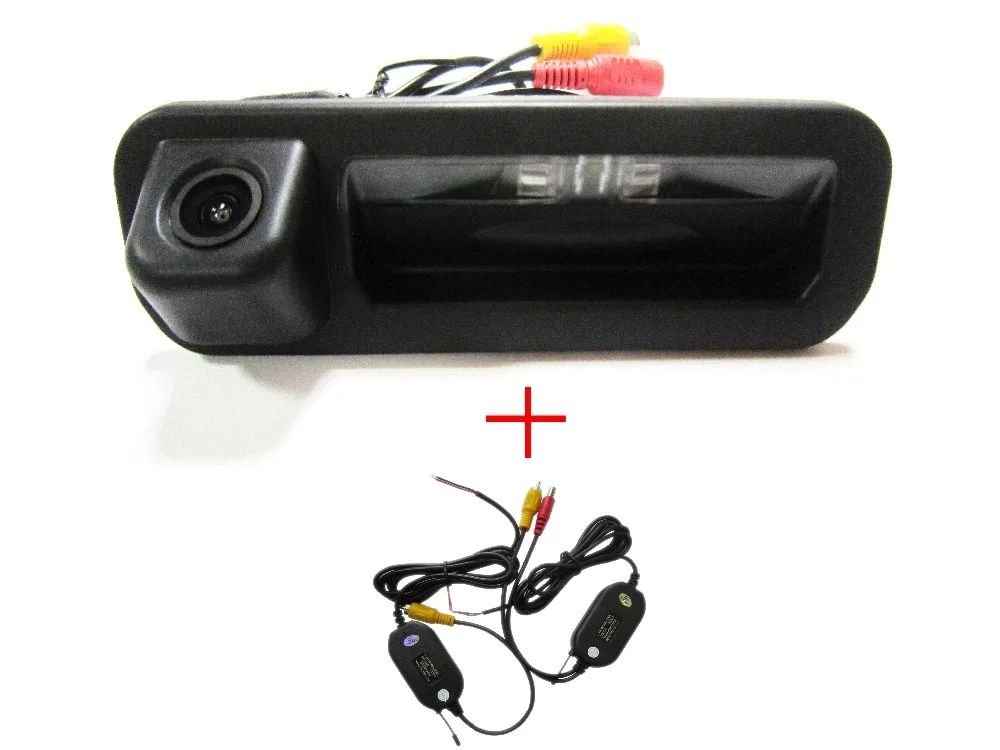 Free Shipping!!Wireless Car Truck Handle Design FOR SONY CCD HD Car rear view camera Parking Reversing for FORD Focus Original