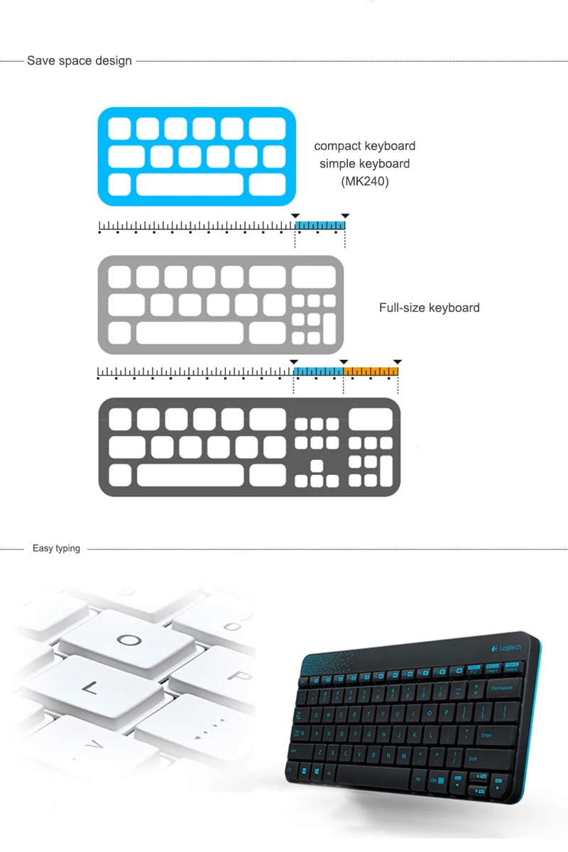 MK240 combo keyboad and mouse 2