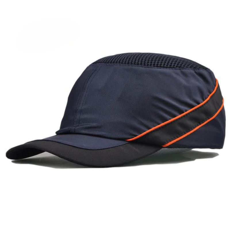 Защитный шлем, защитный шлем, Рабочая защитная шляпа, дышащие, облегченные каски, бейсбольный стиль, для работников наружной двери, GMZ003
