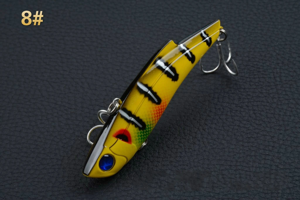 Iscas de Pesca Ganchos de Pesca Lote Boutique Vib Vibração 9 cm 26.5g Crankbait Agudos Atacar Iscas Artificiais Rígidos Jerkbait 8 Pçs - 30 High Quality Esporte e Lazer