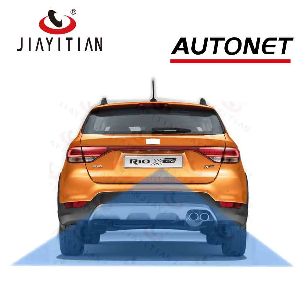 Jiaitian DIY камера заднего вида для Kia Rio X Line x line 2017 2018 2019 комплект корпуса номерного