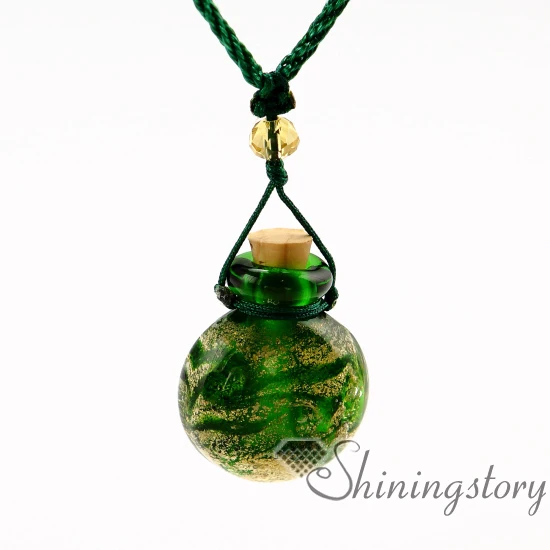 

essential oil necklace diffuser jewelry handmade glass aromatherapy diffuser necklaces