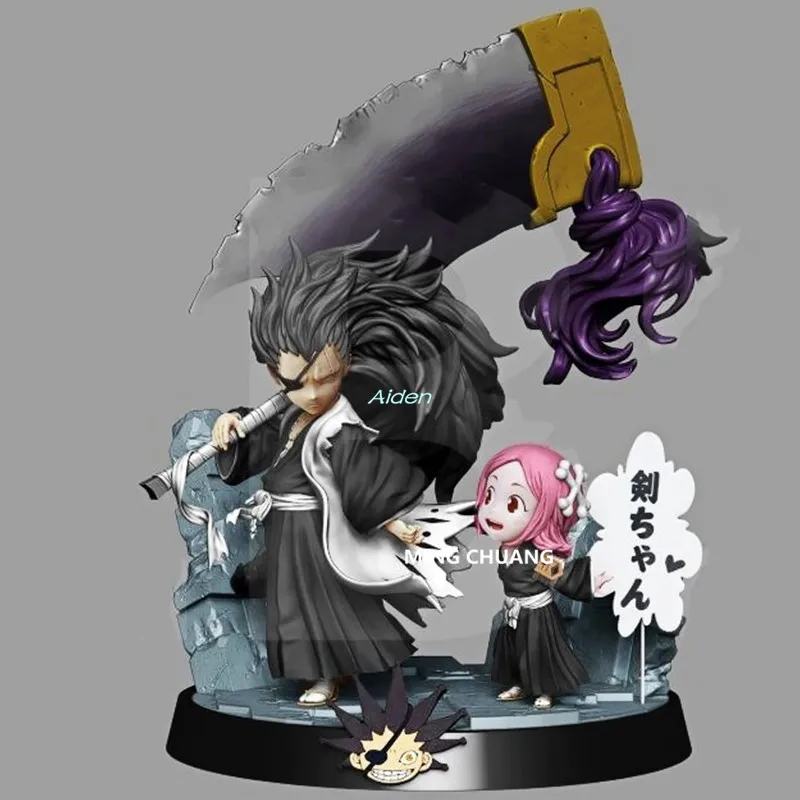 1" BLEACH статуя Gotei 13 бюст Kusajishi Yachiru полноразмерный портрет Kenpachi сараки GK фигурка PF игрушка коробка 27 см B1479