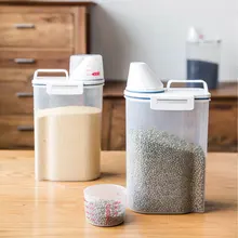 MDZF sweedome большой контейнер для хранения риса с чехлом чаша герметичный пластиковый прозрачный влагонепроницаемый ящик для хранения кухонный орган