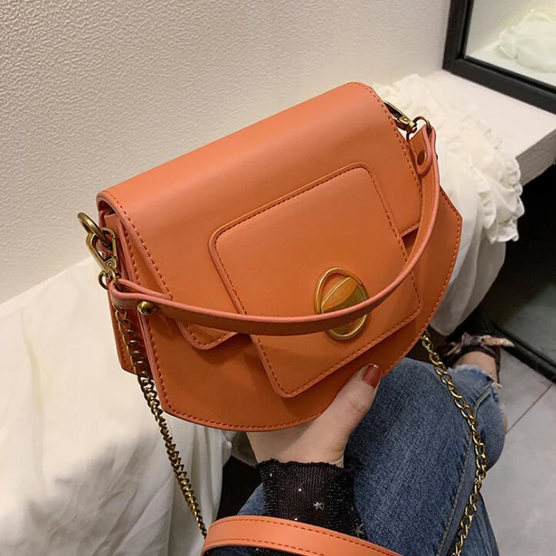 

Women Crossbody Bag 2019 New Chain Flap Ladies Shoulder Bags Trendy Messenger Bag For Female Handbags
