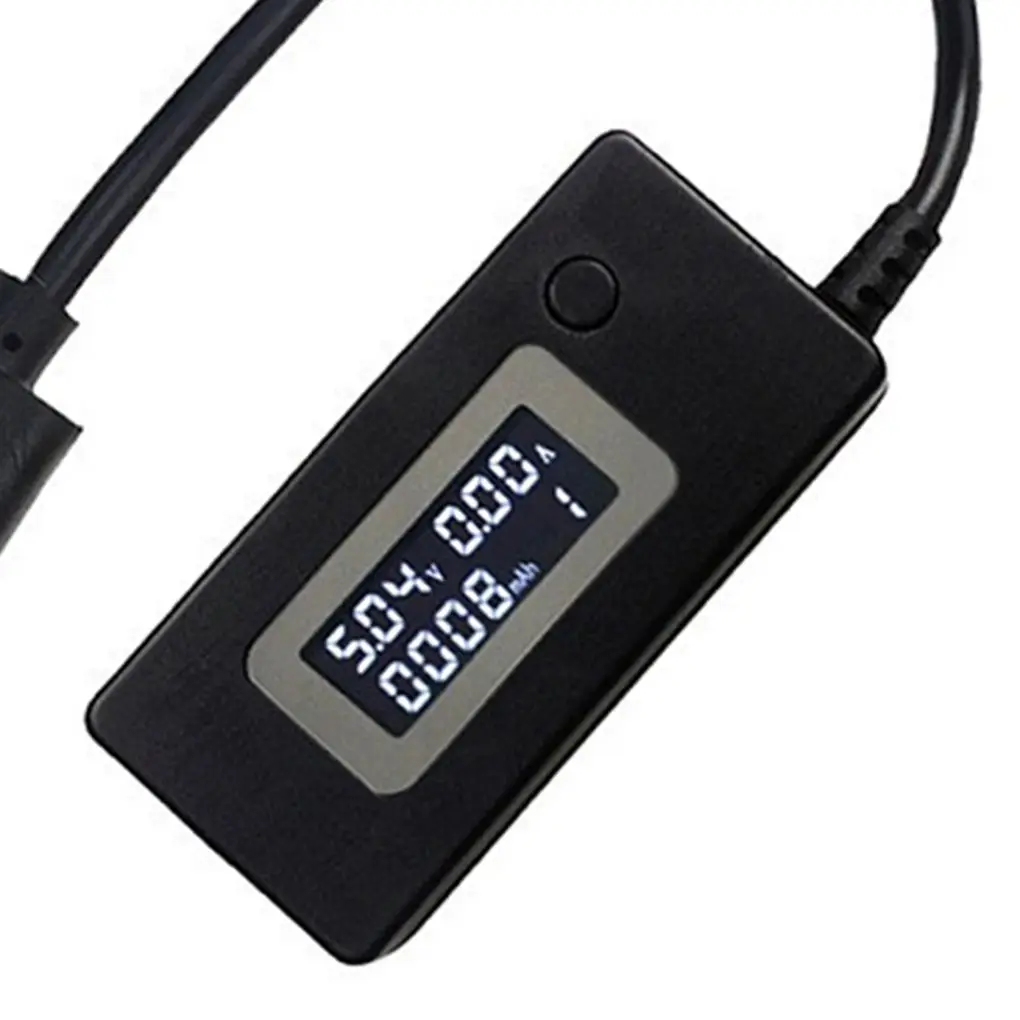 LCD USB Voltage/Amps Power Meter Tester Multimeter Test Speed of Chargers Cables Capacity of Power Banks