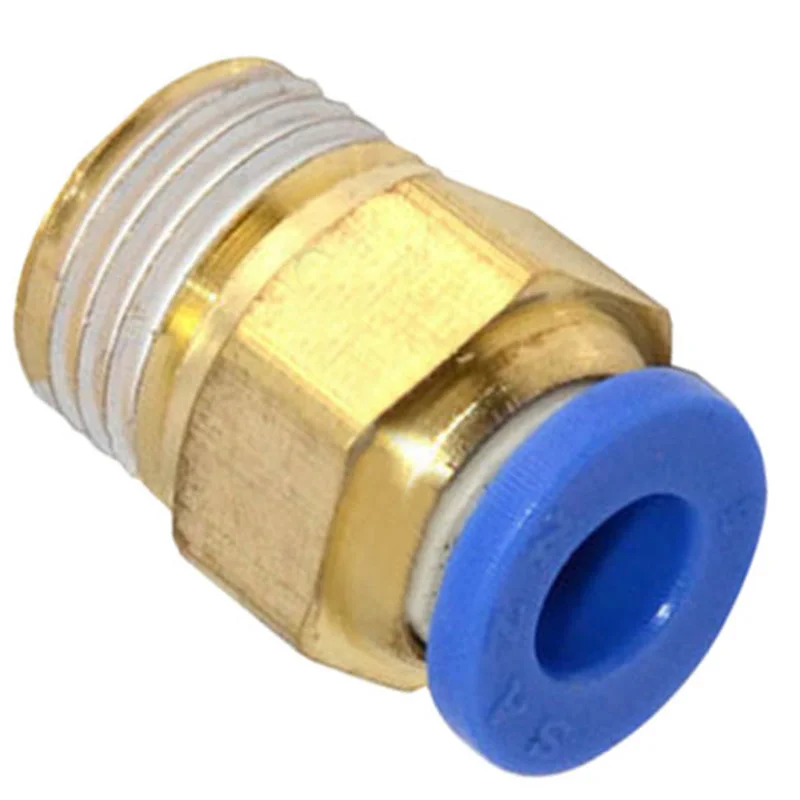 1 шт. 8 мм Наружная резьба 1/4 &quotair прямой push in быстрый разъем Push Fitting Пневматический