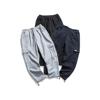 

Series Increase Down Thickening Three-colour Work Clothes Directly Canister Sports Pants Guard Pants And Leggings Wk31 -p75.