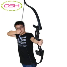 Archery Bows Black Traditional Compound Bow for Adult Outdoor Sports Hunting Shooting Games Sling Shot Bow Accessories