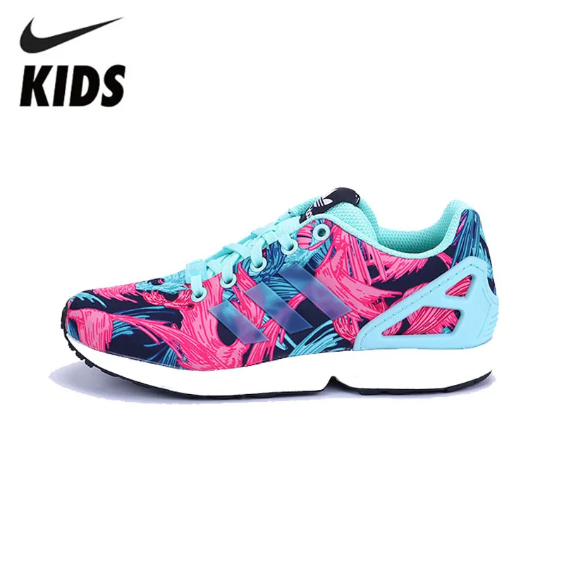 

Adidas Kids New Arrival Original Breathable New Pattern Light Children Clover Sneakers #BY9827