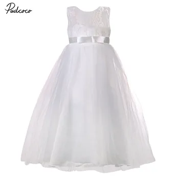 

Kids Girls Dress for Teenager Girl Summer Chiffon Lace Princess Dress 3 5 7 9 11 13 Years Applique Dresses Children Girl Clothes