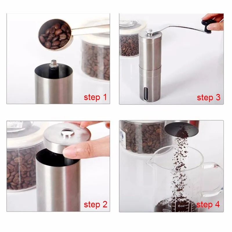 Manual-Coffee-Grinder-Coffee-Maker-ceramics-Core-304-Stainless-Steel-Hand-Burr-Mill-Grinder-Ceramic-Corn (3)