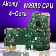 Akemy X551MA материнская плата для ноутбука ASUS X551MA X551M X551 F551MA D550M Тесты оригинальная материнская плата N2930 4-х ядерный Процессор
