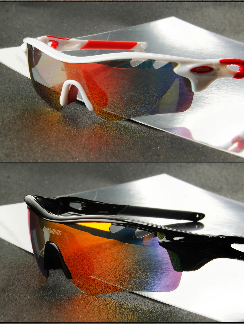 QUESHARK 5 поляризованные линзы велосипедные очки UV400 велосипедные очки Running Пеший Туризм Рыбалка Велоспорт очки близорукость кадров
