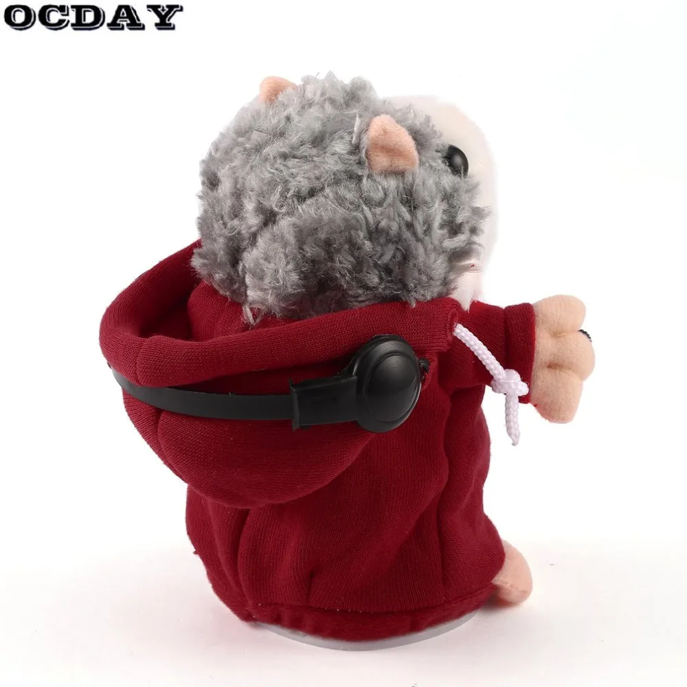 OCDAY говорить хомяка Мышь плюшевая игрушка для питомца Симпатичные Speak Говоря Sound говорящий хомяк Обучающие игрушки, подарки для Детский