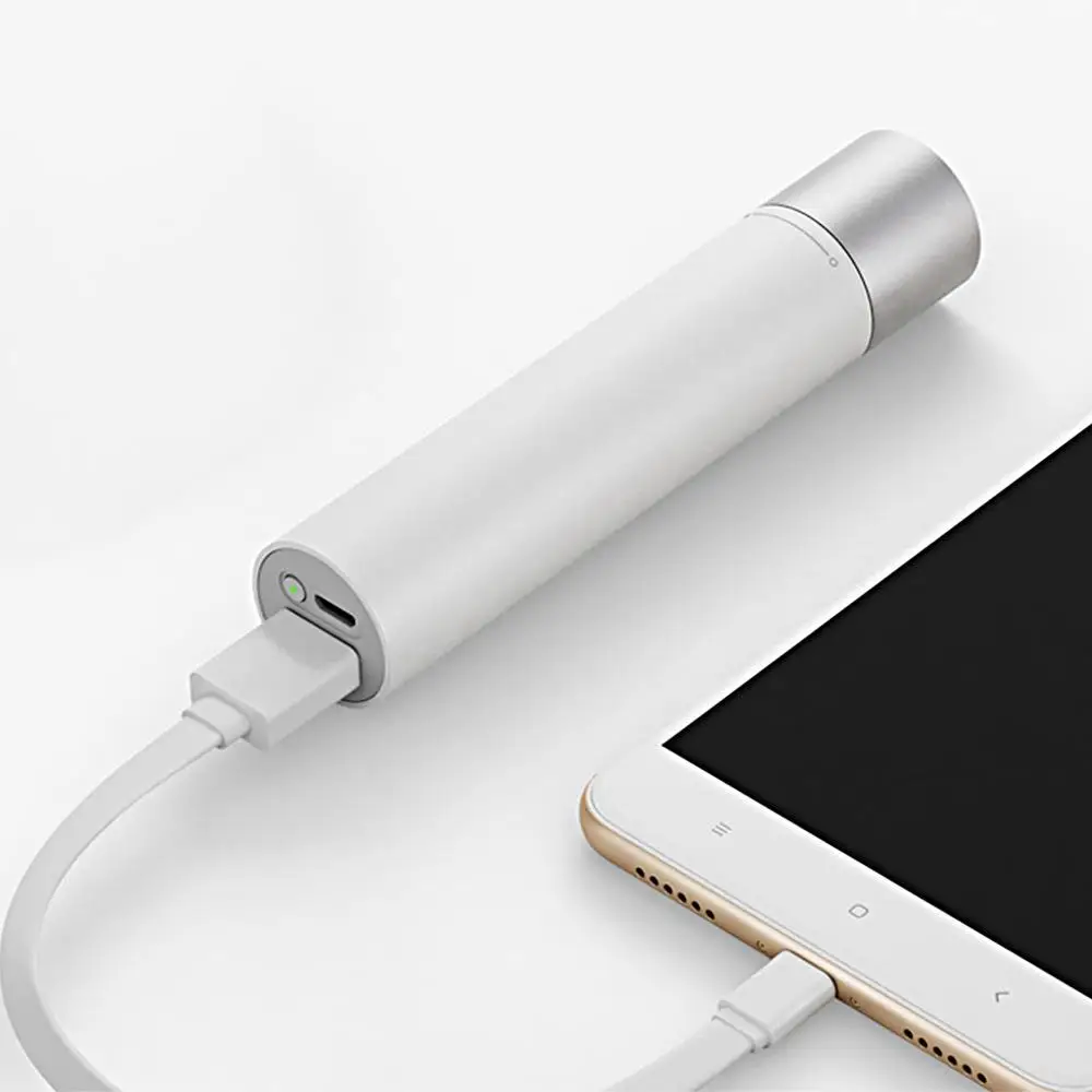 Портативный фонарик Xiaomi 3350 мАч литиевый аккумулятор Аварийная зарядка литиевая