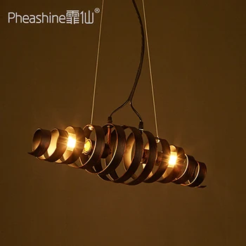 

loft industrial Style black Iron rotate pendant light restaurant bar art Restaurant Bar droplight lamps