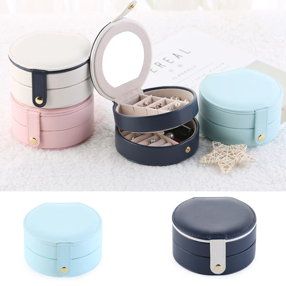 New Fashion Women Portable Jewellery Box Travel Packaging Storage Organizer Makeup Case