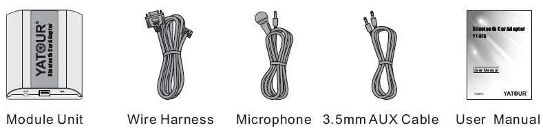 Yatour Bluetooth гарнитура A2DP музыкальный адаптер для Mazda 3/5/6 Miata/MX5 MPV 2003 2008 Cx7 радио CD