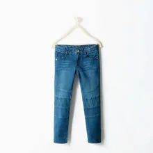 Джинсы для маленьких девочек; джинсовые обтягивающие брюки с цветочным принтом; детские ковбойские джинсы для девочек; повседневные брюки наивысшего качества; детские брюки; От 2 до 8 лет