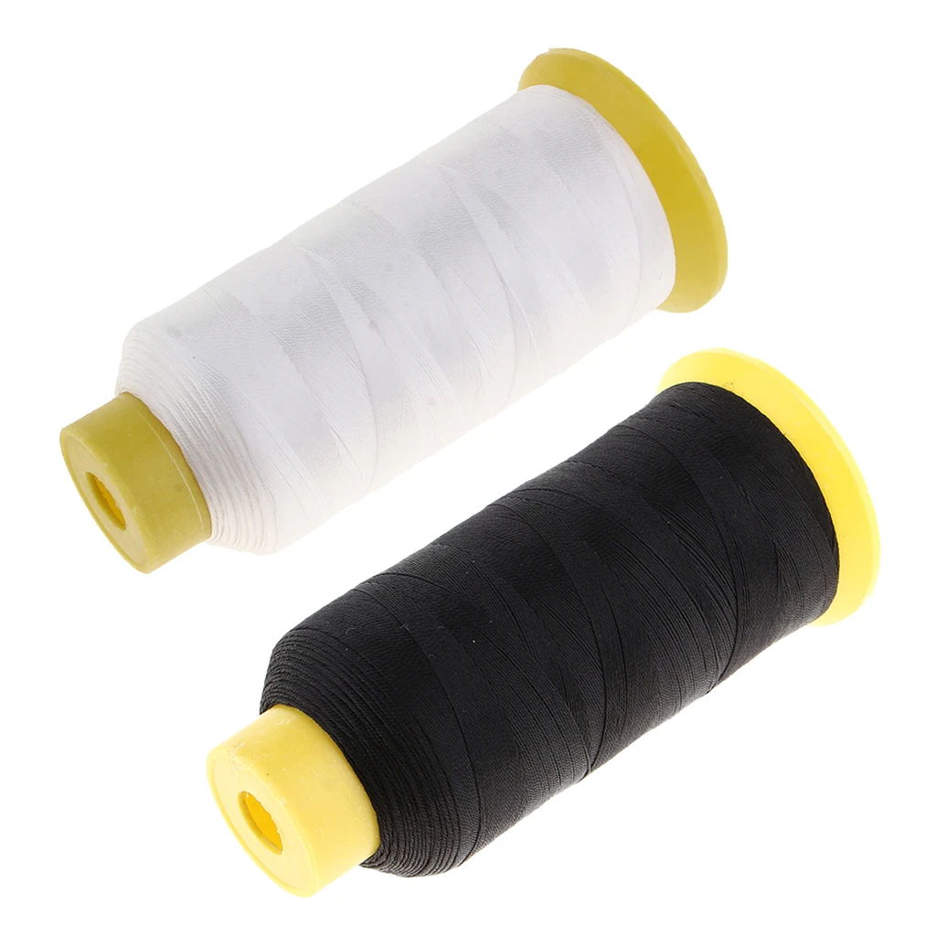 2 Roll 210D Strong Bonded Nylon Sewing Thread Spool for Canvas Beading Leather Sewing Accessories