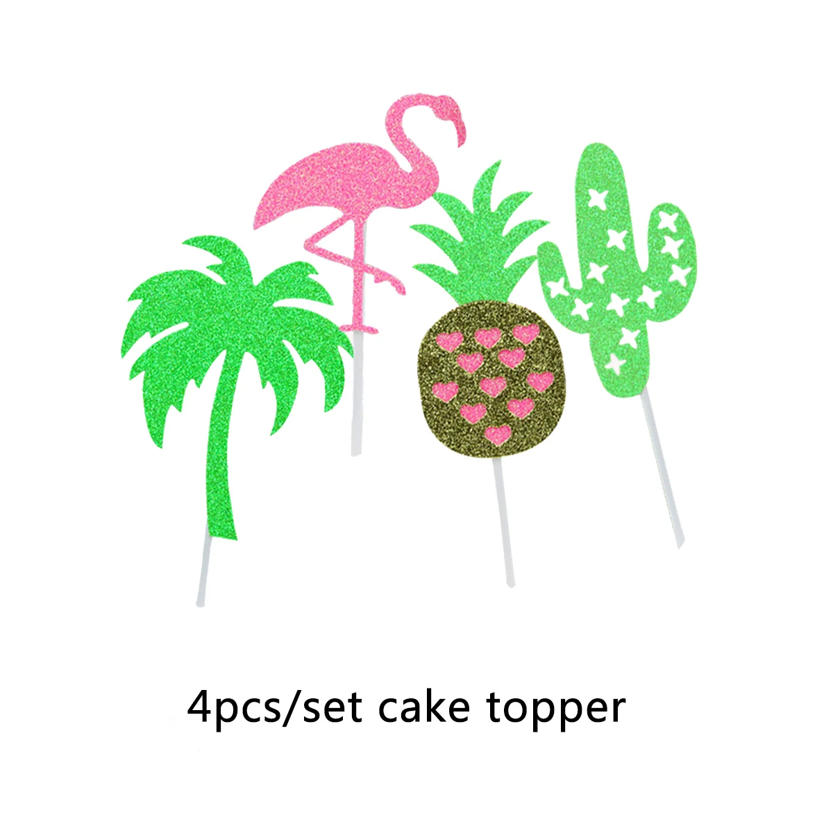 Amawil украшения для дня рождения, Детские тропические вечерние шары С КАКТУСОМ, украшения для торта, гирлянды, Летние Гавайские вечерние украшения 75D - Цвет: 13