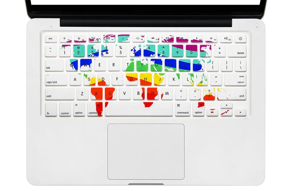 Силиконовая Мягкая наклейка для Apple Macbook Air Pro Retina защитная пленка клавиатуры 13 15 17