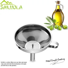304 Воронка из нержавеющей стали с ручкой, кухонная воронка, аксессуары для передачи вина, сока, воронка, кухонные инструменты