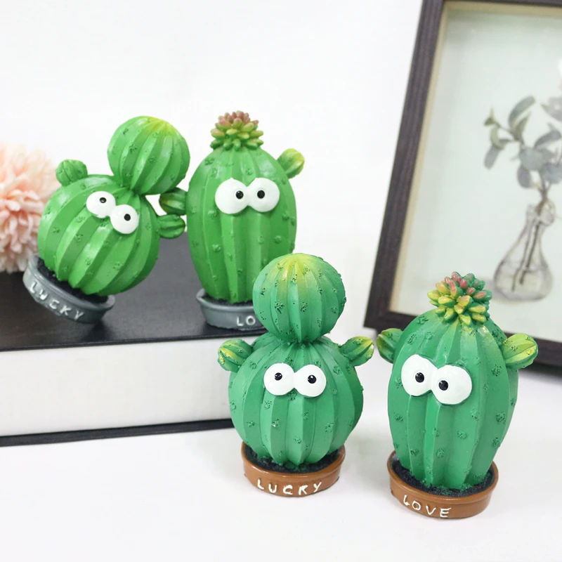JAROWN Artificial Creative Cactus Prickly Pear Decoration Gift Home Office Desktop Decorative Resin Crafts Wedding Decor (8)