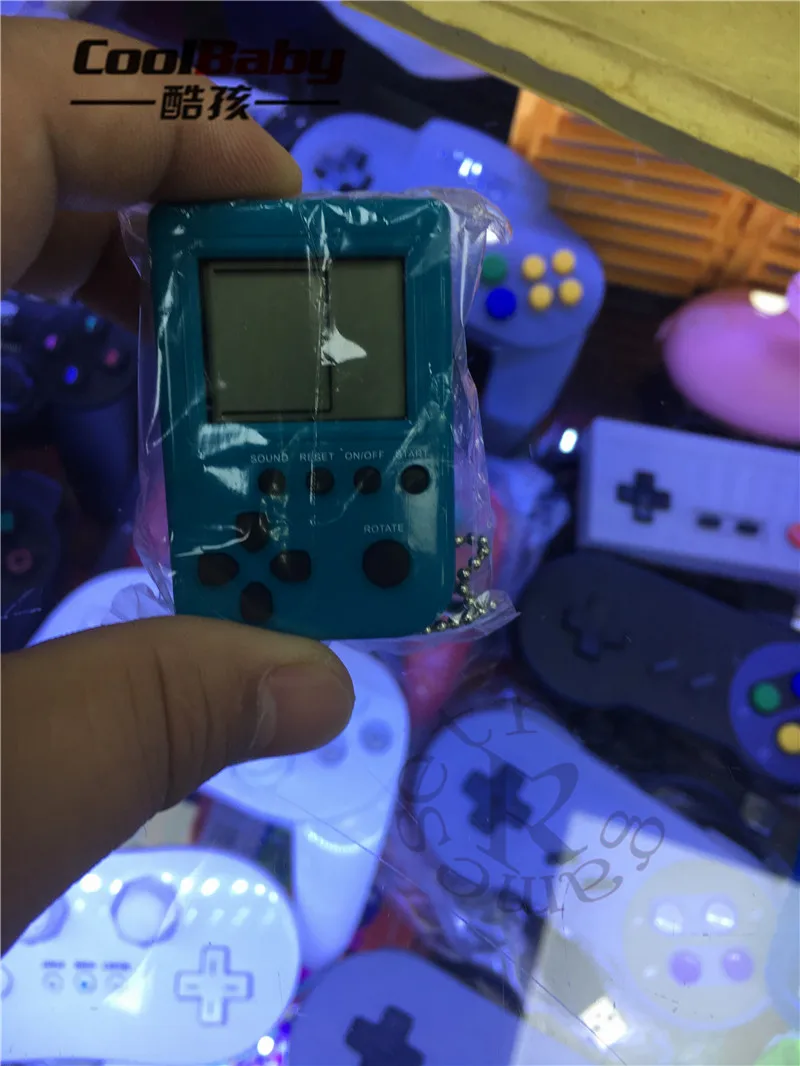 Портативные игровые консоли ретро мини пазл Детская игровая консоль в русском