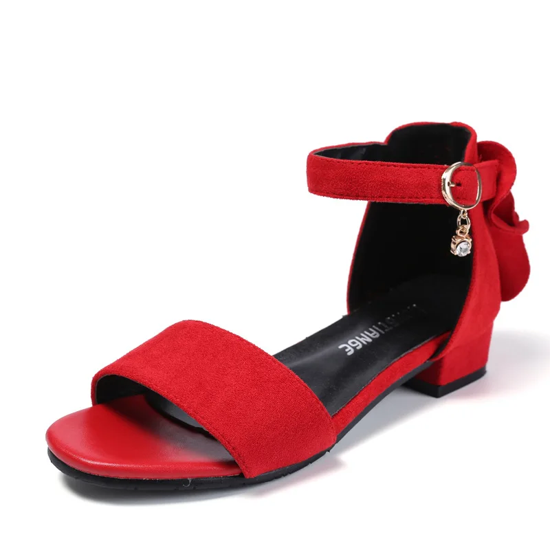 

Girls Flowers Buckle Strap Sandals Princess Open Toe Flat Heel Shoes Summer Child Beach Party Wedding Sandals AA51335