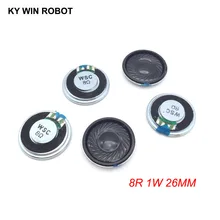 ^#Cheap 5pcs/lot New Ultra-thin Mini speaker 8 ohms 1 watt 1W 8R speaker Diameter 26MM 2.6CM thickness 5MM ^#Cheap 5pcs/lot New Ultra-thin Mini speaker 8 ohms 1 watt 1W 8R speaker Diameter 26MM 2.6CM thickness 5MM
