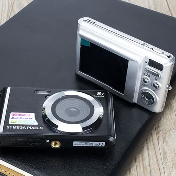 

Selfie camera 2.4 Inch Digital Camera TFT HD Screen 21MP CMOS 5.0MP Anti-shake 1080P Digital Video Camera with 8X Digital Zoom