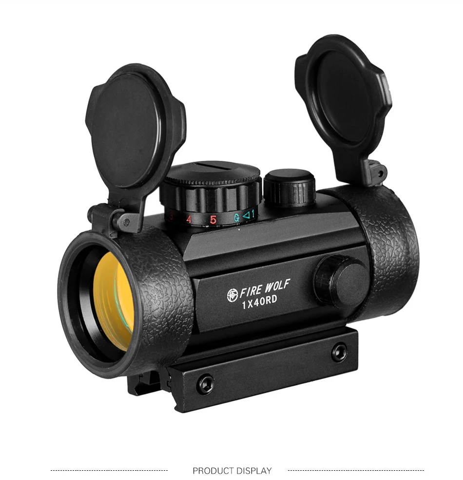 Riflescopes Caça Tático Holográfico Vermelho Ponto Verde 11mm - 20mm Montar Mira Óptica Rifle Arma Escopo Airsoft 1x40 14 Cheap Lunetas Riflescopes