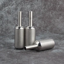 YILONG 1 шт. из нержавеющей стали Татуировка ручка 22 мм с задней стволовой профессиональные ручки для тату-машинки трубы Советы Инструмент