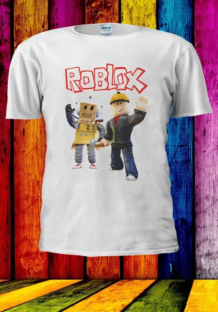 Roblox Builderman Box Robot Online Game Men Women Unisex T Shirt - roblox builderman box robot online game men women unisex t shirt 901 cartoon t shirt men unisex new fashion tshirt loose