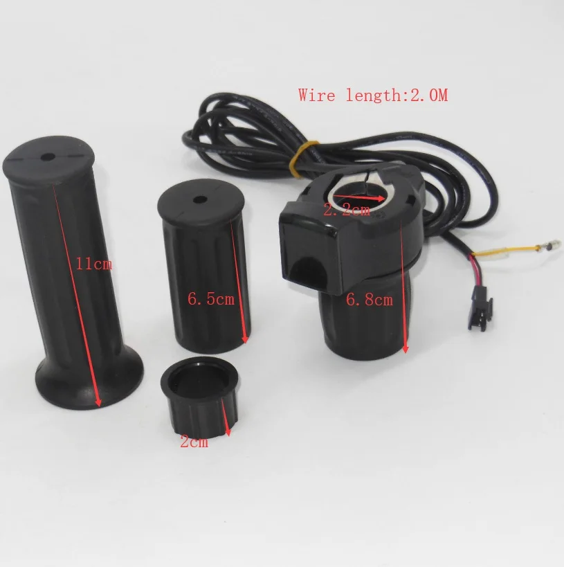 Clearance Greentime 12V-80V universal type handle half throttle with Digital data displa for foelectric bicycle scooter 3