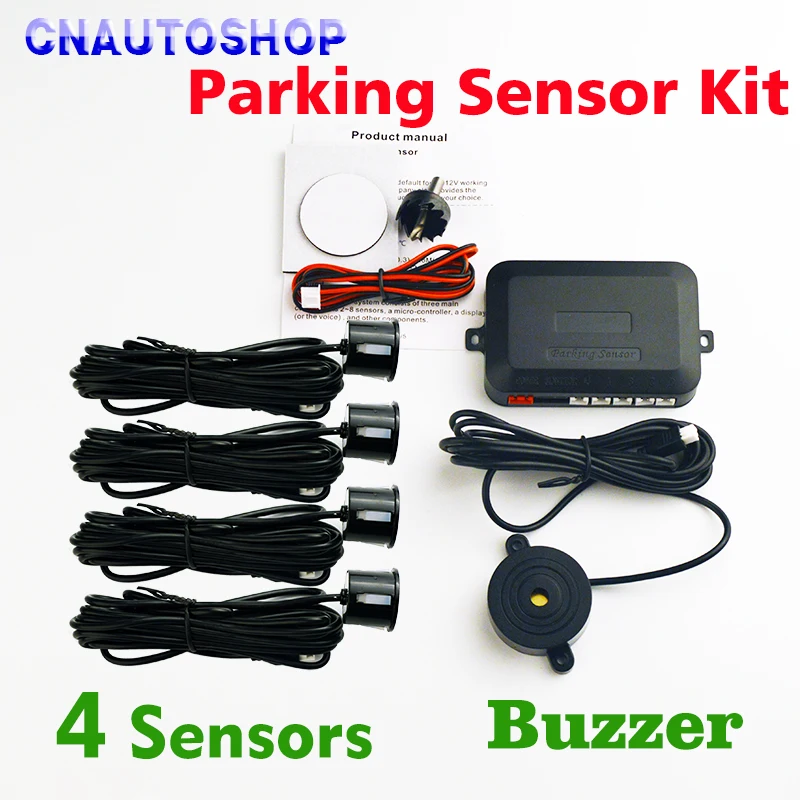 Viecar Buzzer Car Parking Sensor Kit (With / Without Hole Saw)Backup