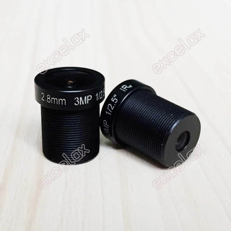 5 шт./лот 3MP 2/1/2 &quotIR 2 8 мм 160 градусов широкоугольный объектив CCTV фиксированная