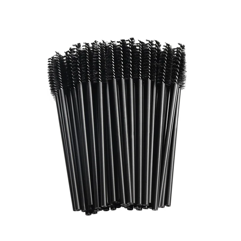 

50Pcs/Pack Disposable Micro Eyelash Brushes Mascara Applicator Wand Brushes Comb Eyelash Brushes Makeup Tool