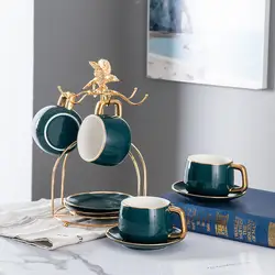 Европейская роскошная Бытовая керамика чайный сервиз поднос английский стиль послеобеденный чайный сервиз чайная чашка, кофейная чашка