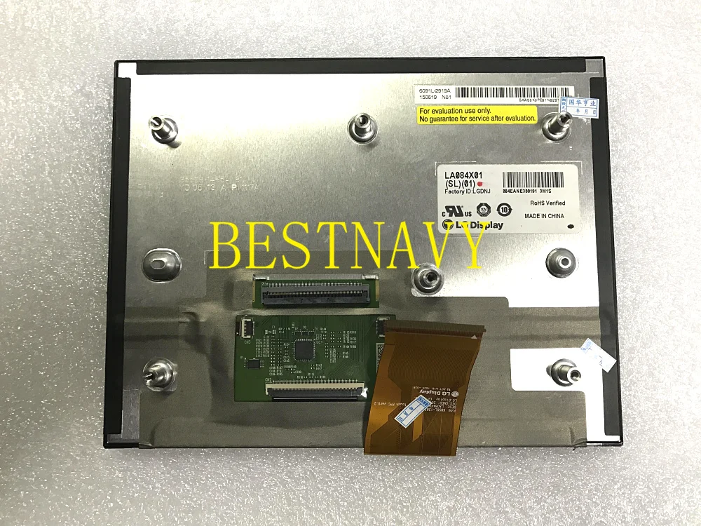 

Original new 8.4Inch LCD display LA084X01(SL)(01) LA084X01-SL01 with capacitor touch digitizer for car DVD GPS navigation LCD