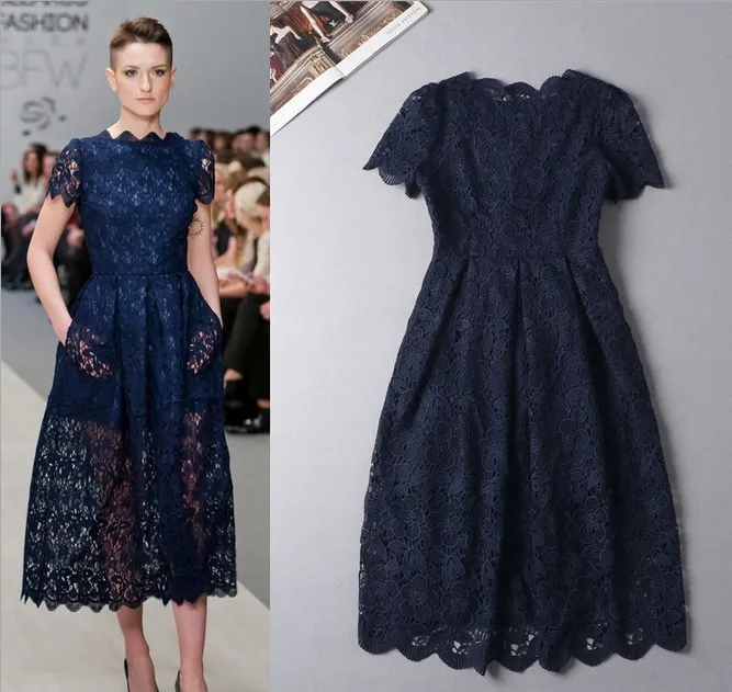 batik lace dress