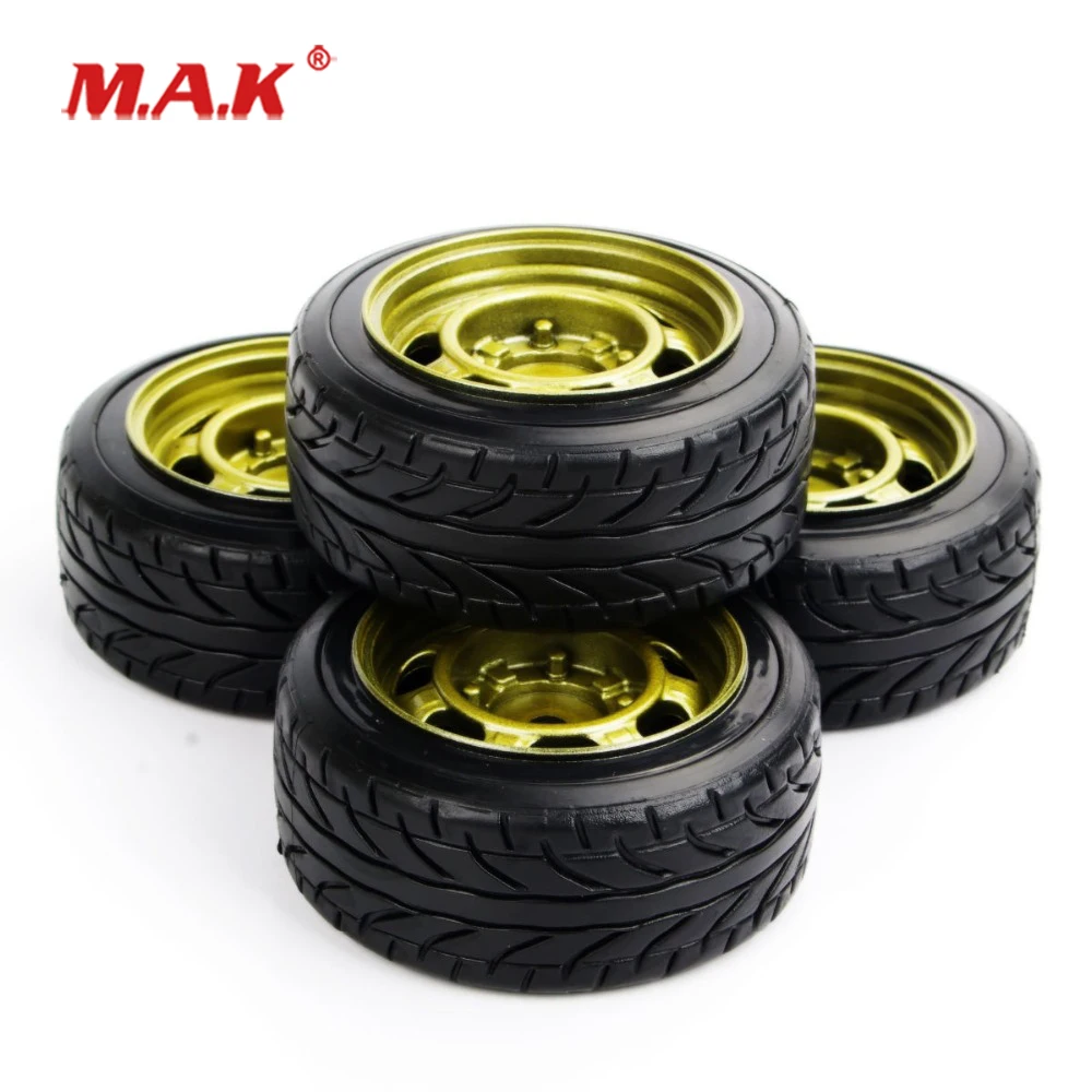 

4Pcs/Set 1:10 Scale Drift Tires & Wheel Rim with 6mm Offset and 12mm Hex fit HPI HSP Drift RC Car Accessories